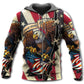 American Eagle Flag Freedom - 3D Hoodie