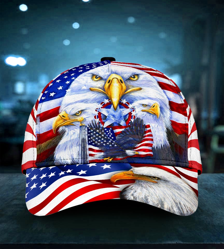 Eagle American Flag V2 – Classic Cap