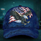 Eagle Blue Freedom Bird Style – Classic Cap