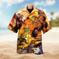 Eagle Flying In The Sunset Sky Edition – Hawaiian Shirt