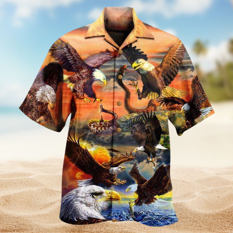 Eagle Hunter King Of Sky Edition – Hawaiian Shirt