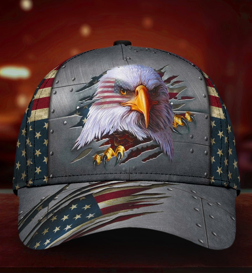 Eagle Proud American Flag – Classic Cap