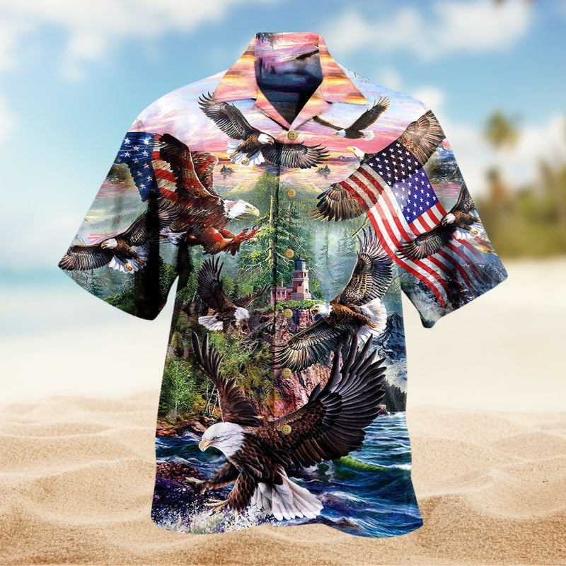 Eagle Spirit Of America Limited Edition – Hawaiian Shirt
