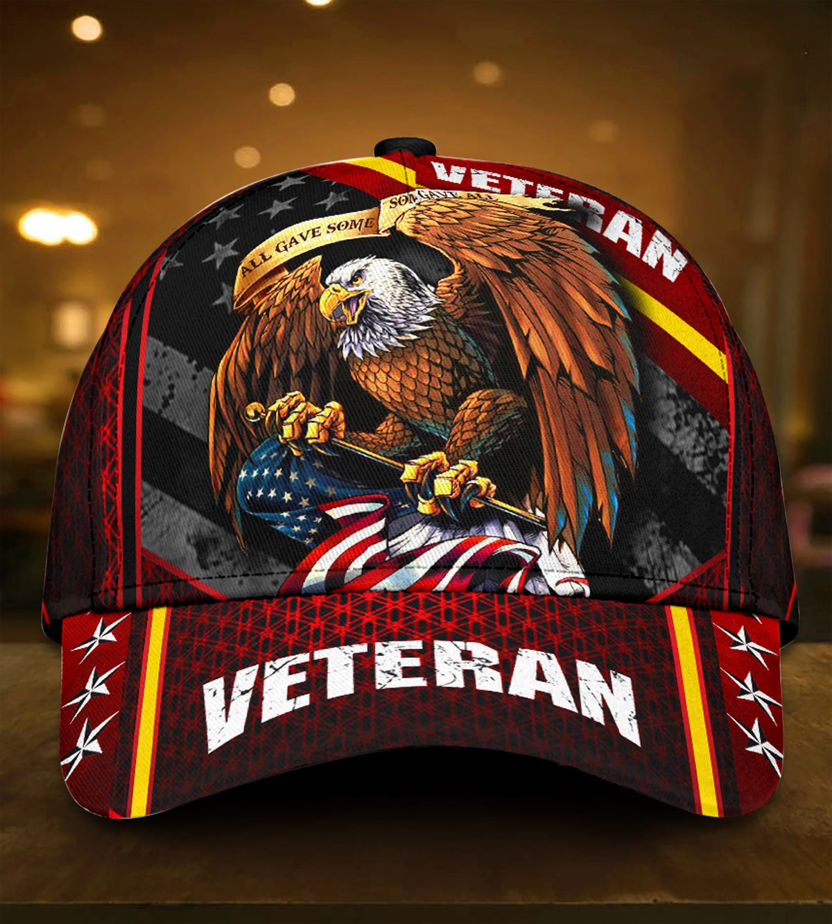 Veteran Eagle America Red Vibes – Classic Cap