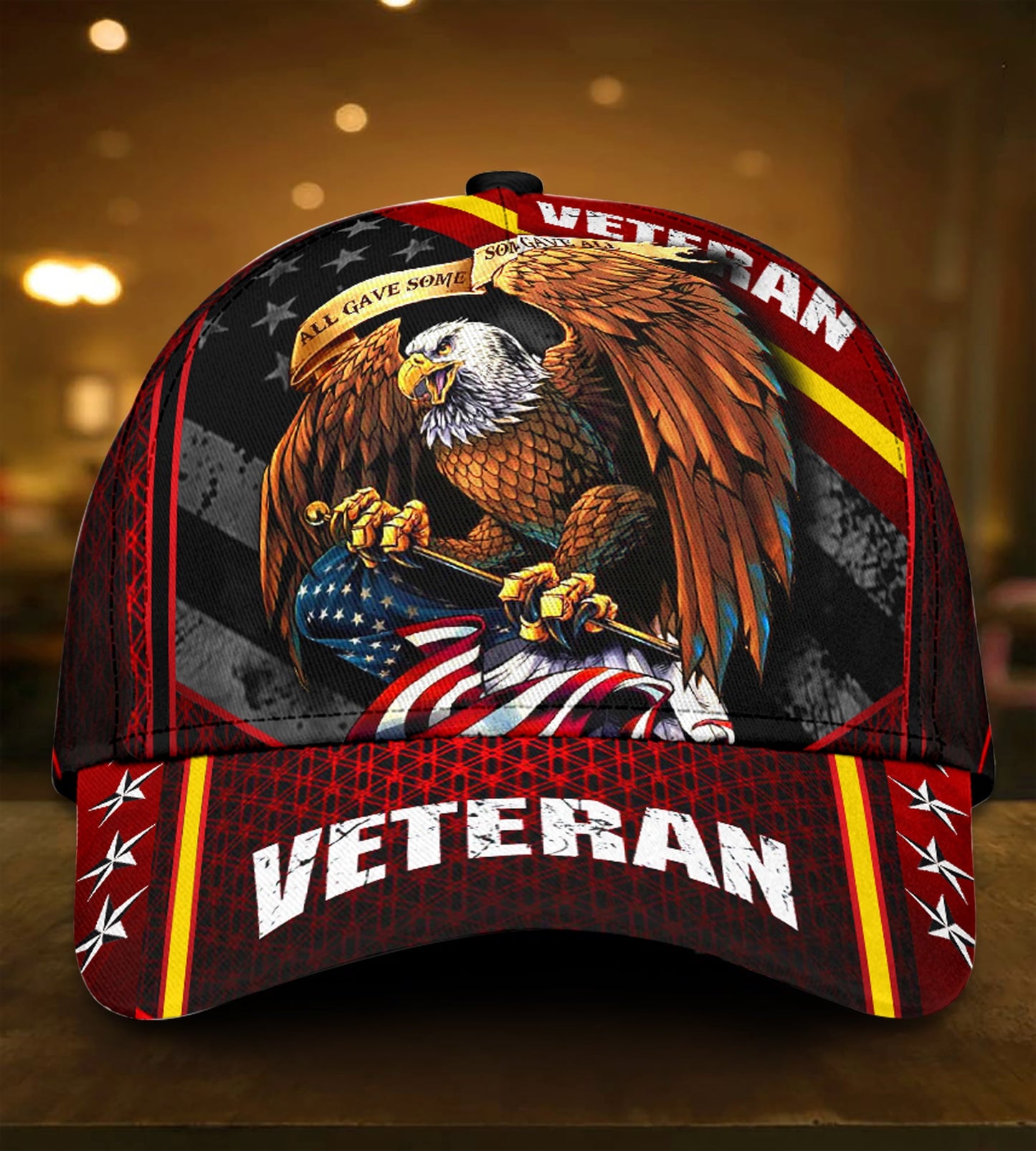 Veteran Eagle America Red Vibes – Classic Cap