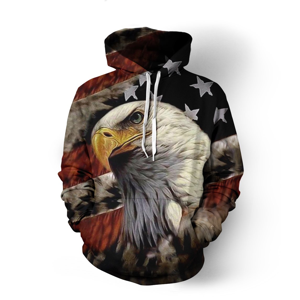 Eagle America Victory Art – 3D Hoodie
