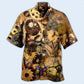 Steampunk Easter Enjoy Vintage Style - Hawaiian Shirt

