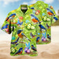 Easter Happy With Blue Birds Edition - Hawaiian Shirt