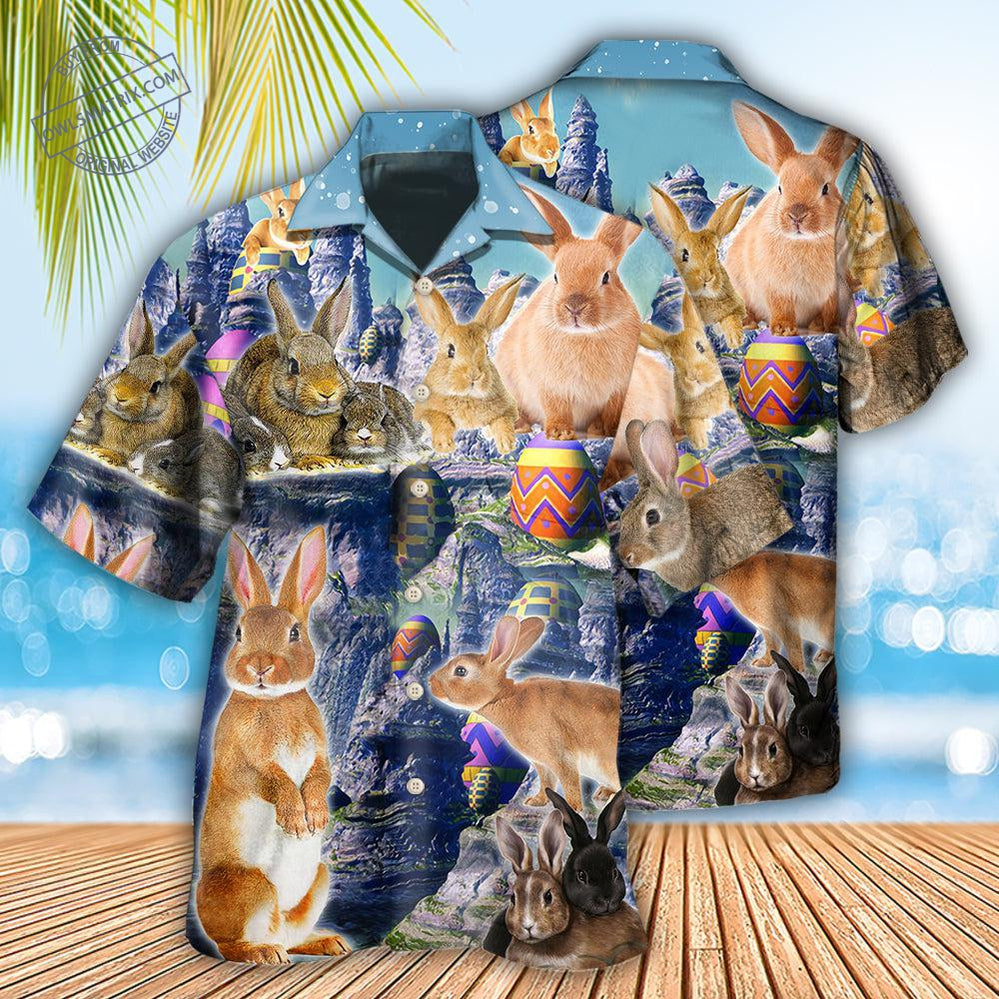 Beach Short / Adults / S Easter Rabbit The Great Gift Of Easter Is Hope - Beach Short - Owls Matrix LTD