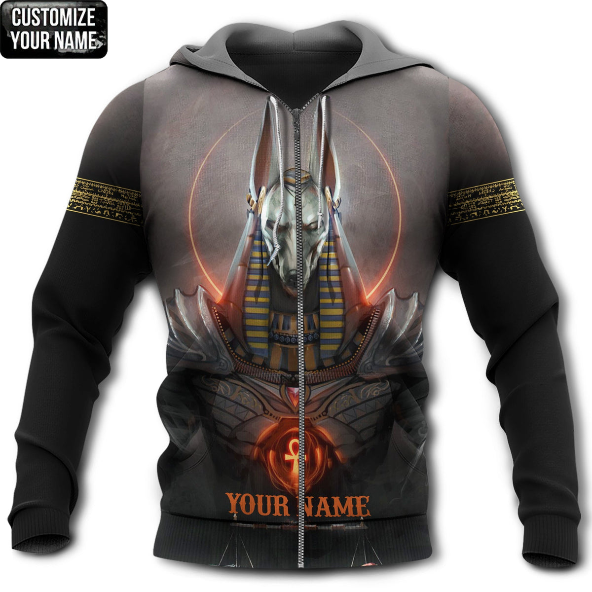 Anubis Egypt Personalized Style - 3D Hoodie