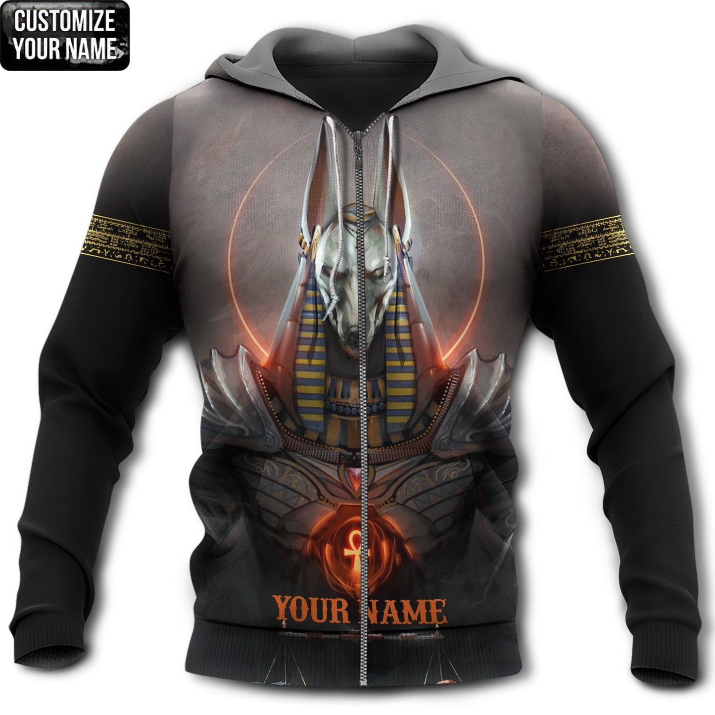 Anubis Egypt Personalized Style - 3D Hoodie