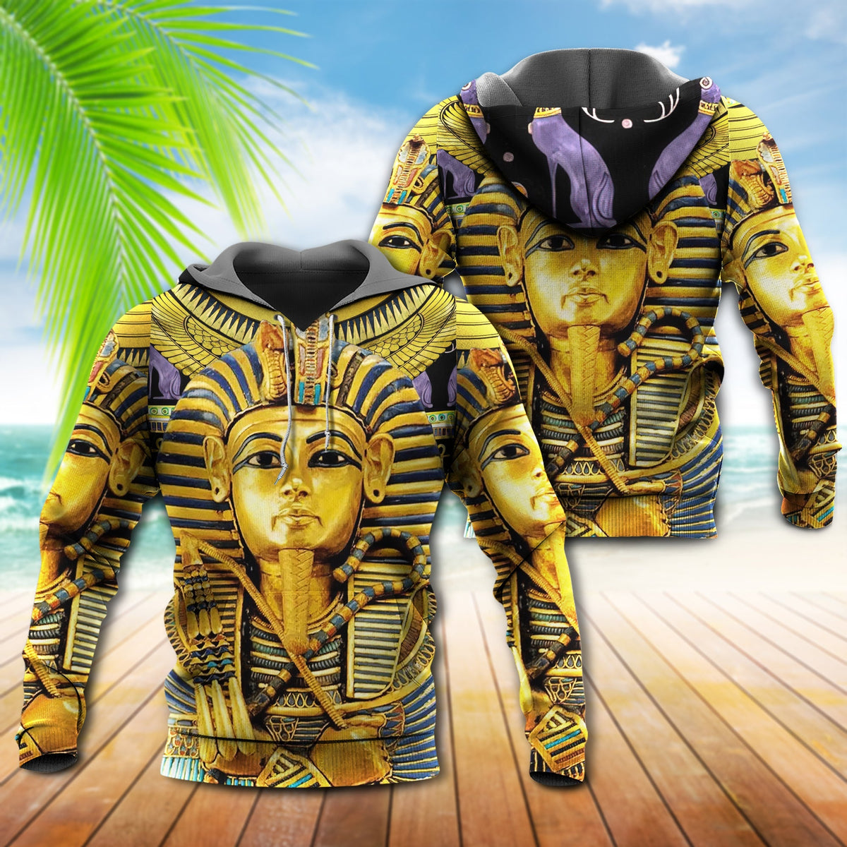 Egyptian Myth Inspired Style - 3D Hoodie