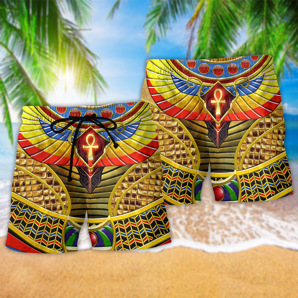 Egyptian Love Artistic Style - Beach Short