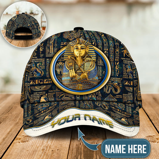 Egypt Pharaoh Heart Of A King Personalized – Classic Cap