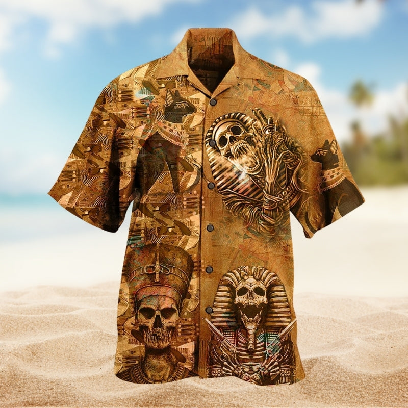 Egypt Skull Limited Edition – Hawaiian Shirt