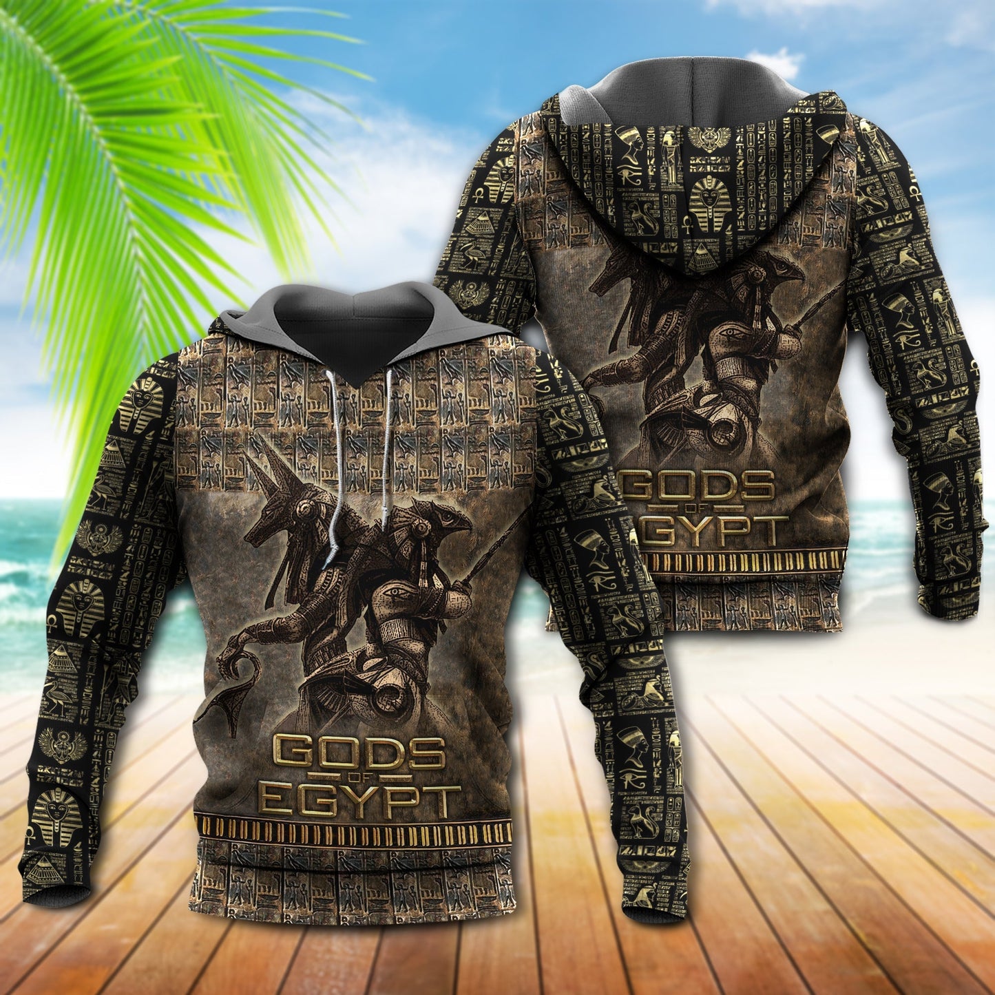 Egypt Myth Inspired Art - 3D Hoodie
