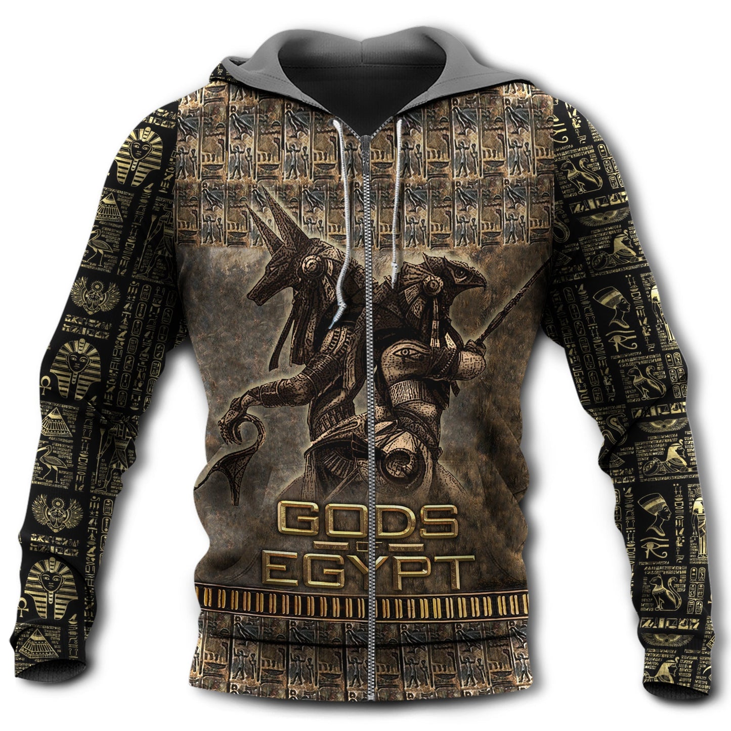 Egypt Myth Inspired Art - 3D Hoodie