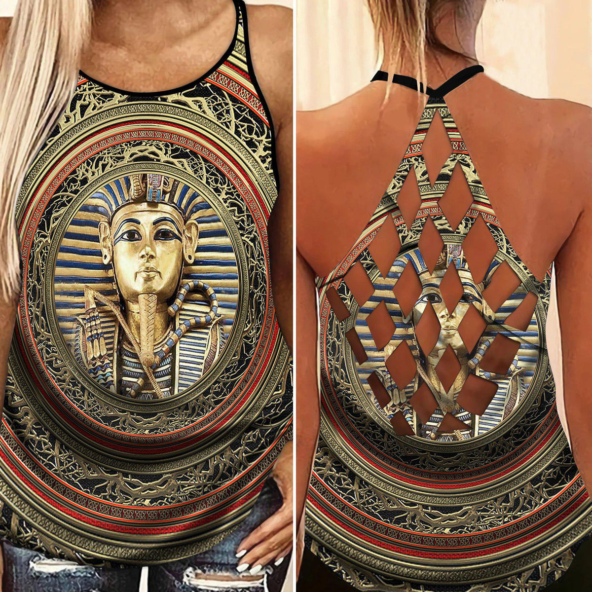 Egypt Legendary Style Limited Edition 8 – Hollow Tank Top
