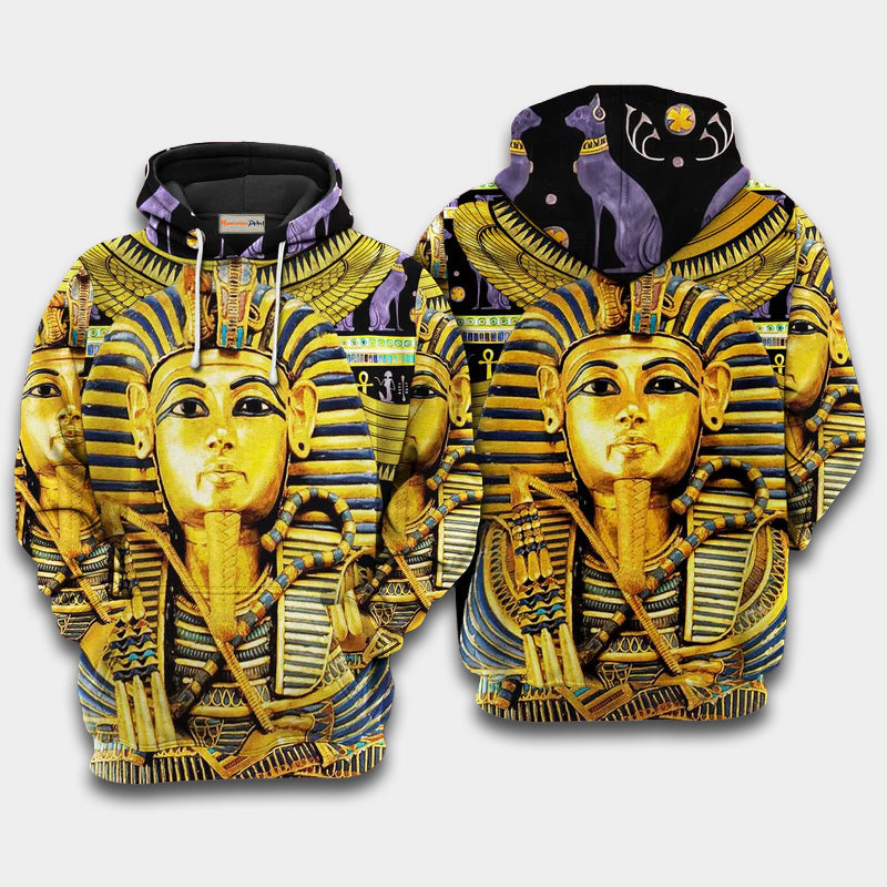 Egyptian God Mythology Art – 3D Hoodie