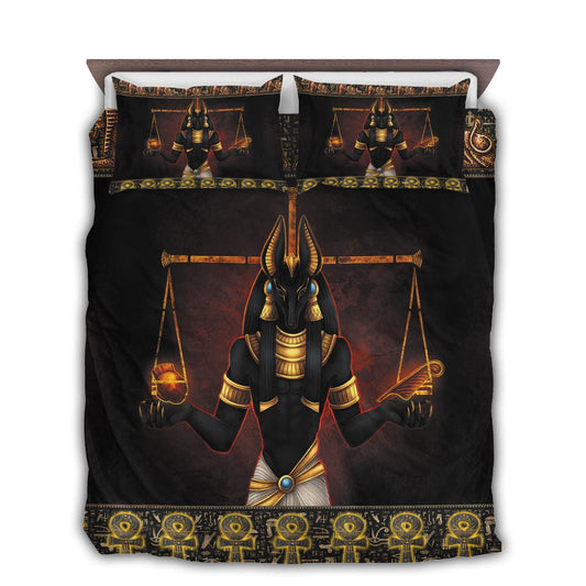 Ancient Egypt Legend Bedding Cover For Cozy Bedroom Decor