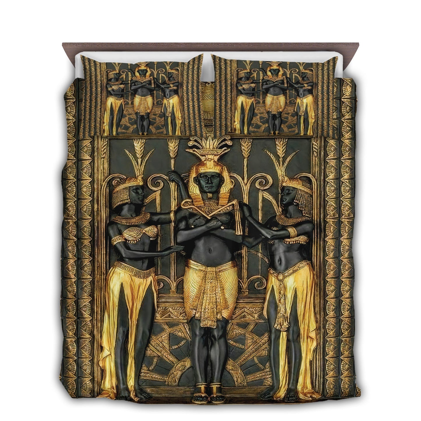 Egypt Legend Pharaoh Bedding Cover For Cozy Bedroom Decor