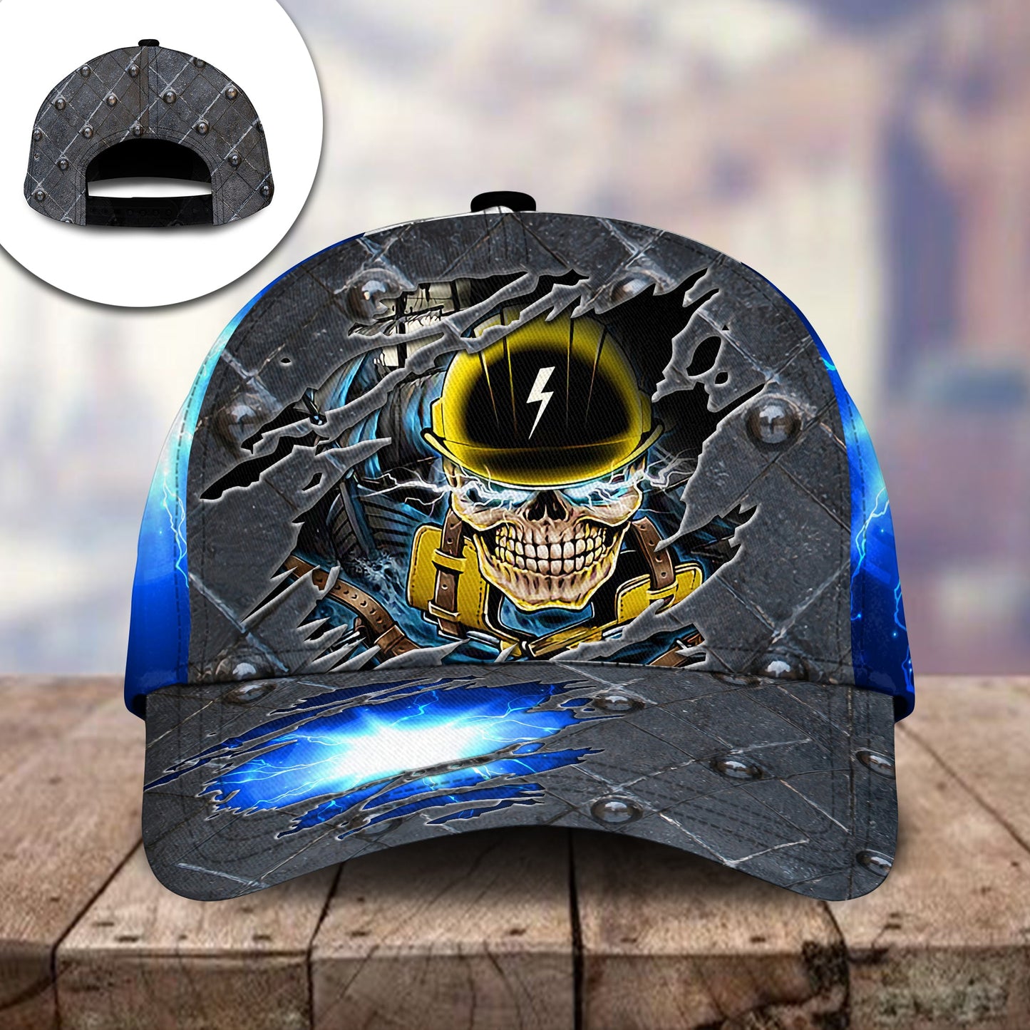 Electrician Skull Workwear – Classic Cap
