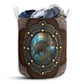 S: 17.72”x13.78” (45x35 cm) Elephant Leather - Laundry Basket - Owls Matrix LTD