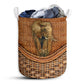 S: 17.72”x13.78” (45x35 cm) Elephant Rattan Teaxture So Cool So Lovely - Laundry Basket - Owls Matrix LTD