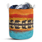 S: 17.72”x13.78” (45x35 cm) Elephant Reflection - Laundry Basket - Owls Matrix LTD