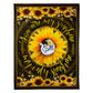 Elephant Warm Sunshine Love 50 x 60 Inch Flannel Blanket For Cozy Bedroom And Sofa Decor