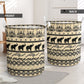 Elephant Vintage - Laundry Basket - Owls Matrix LTD
