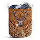 Elk Rattan Teaxture - Laundry Basket - Owls Matrix LTD