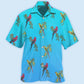 Parrot blue style - Hawaiian shirt - HAWS03QAN250322 - Owls Matrix LTD