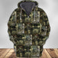 Green Engine Art – 3D Hoodie