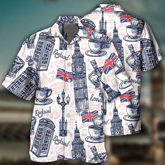 England Romantic Vintage Style – Hawaiian Shirt