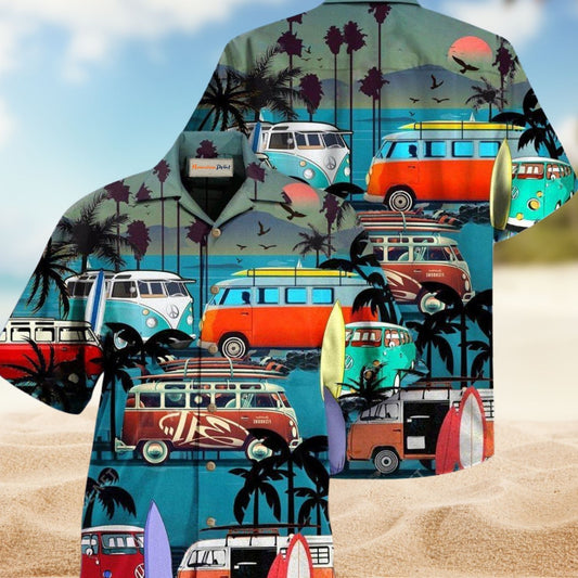 Enjoy Your Vanlife Van Edition – Hawaiian Shirt