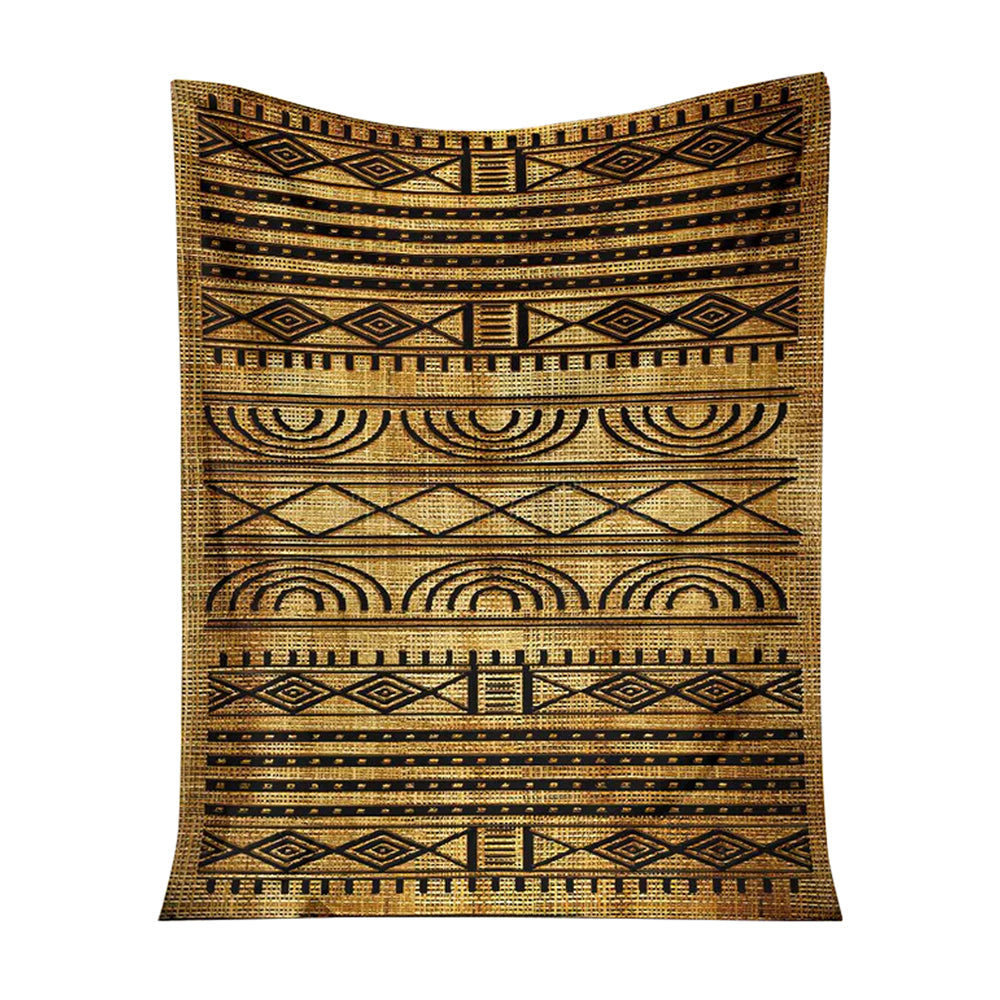 Ethnic Love Beautiful Life Flannel Blanket For Cozy Bedroom And Sofa Decor