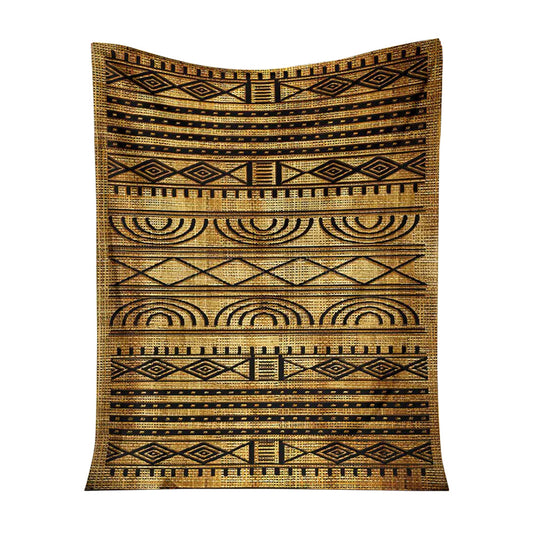 Ethnic Love Beautiful Life Flannel Blanket For Cozy Bedroom And Sofa Decor