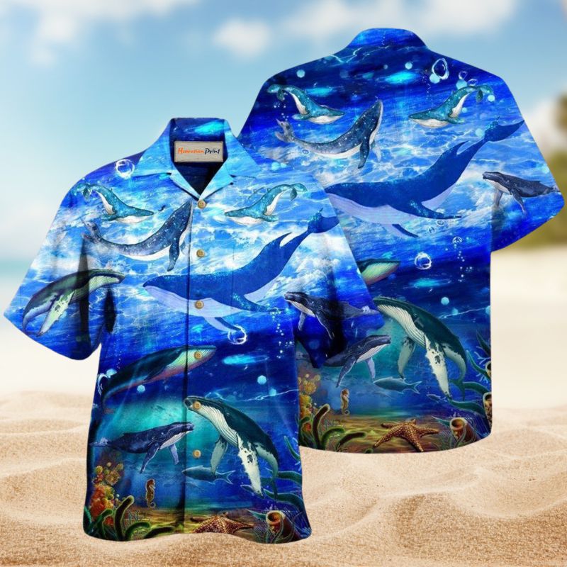 Everything Whale Be Alright Edition – Hawaiian Shirt
