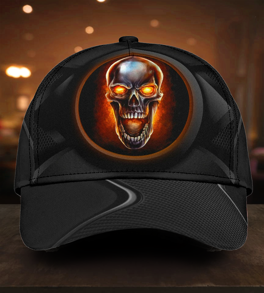 Evil Skull Dark Horror Style – Classic Cap