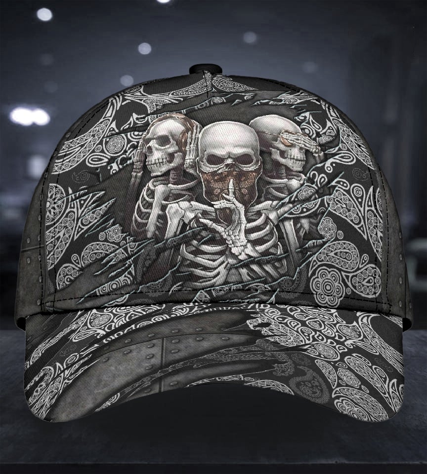 Evil Skull No Senses – Classic Cap