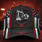 Excavator Red Flag Carbon – Classic Cap