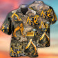 Excavator Construction Heavy Equipment - Hawaiian Shirt