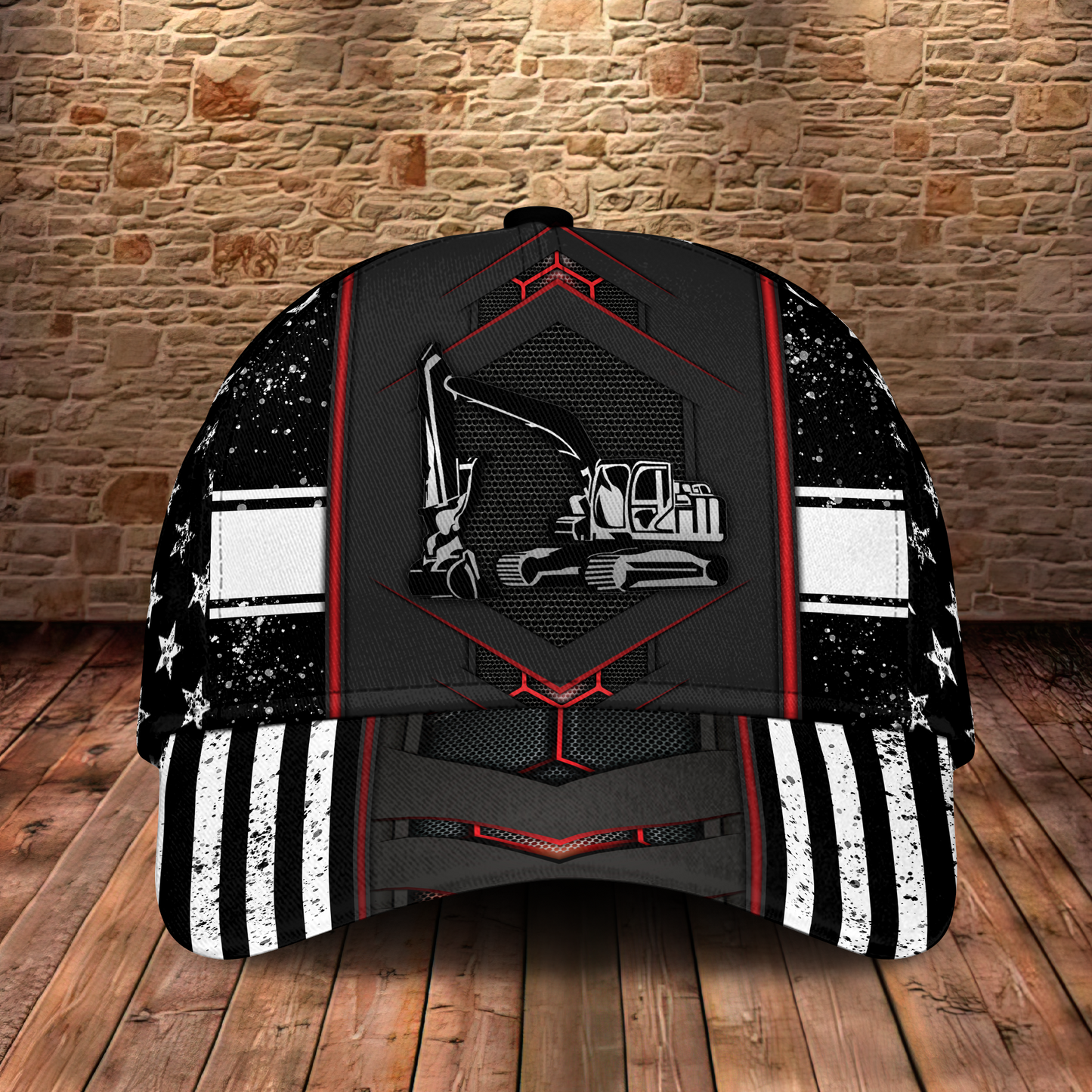 Excavator Metal Style – Classic Cap