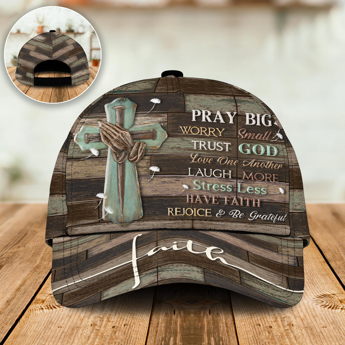 Faith Pray Big Jesus – Classic Cap