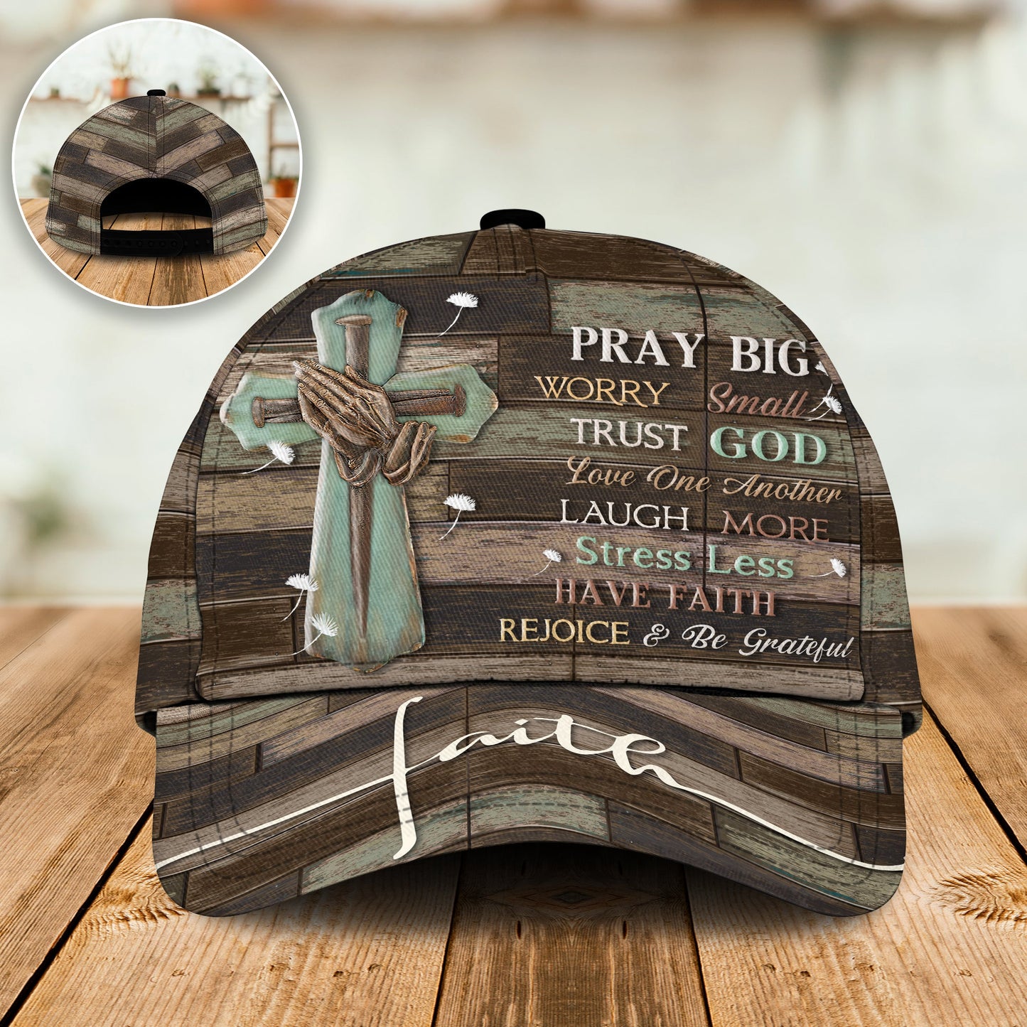Faith Pray Big Jesus – Classic Cap