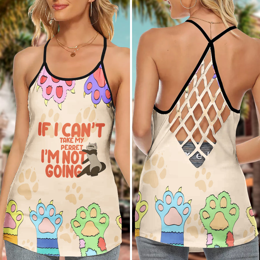 Ferret So Cute 1 – Hollow Tank Top