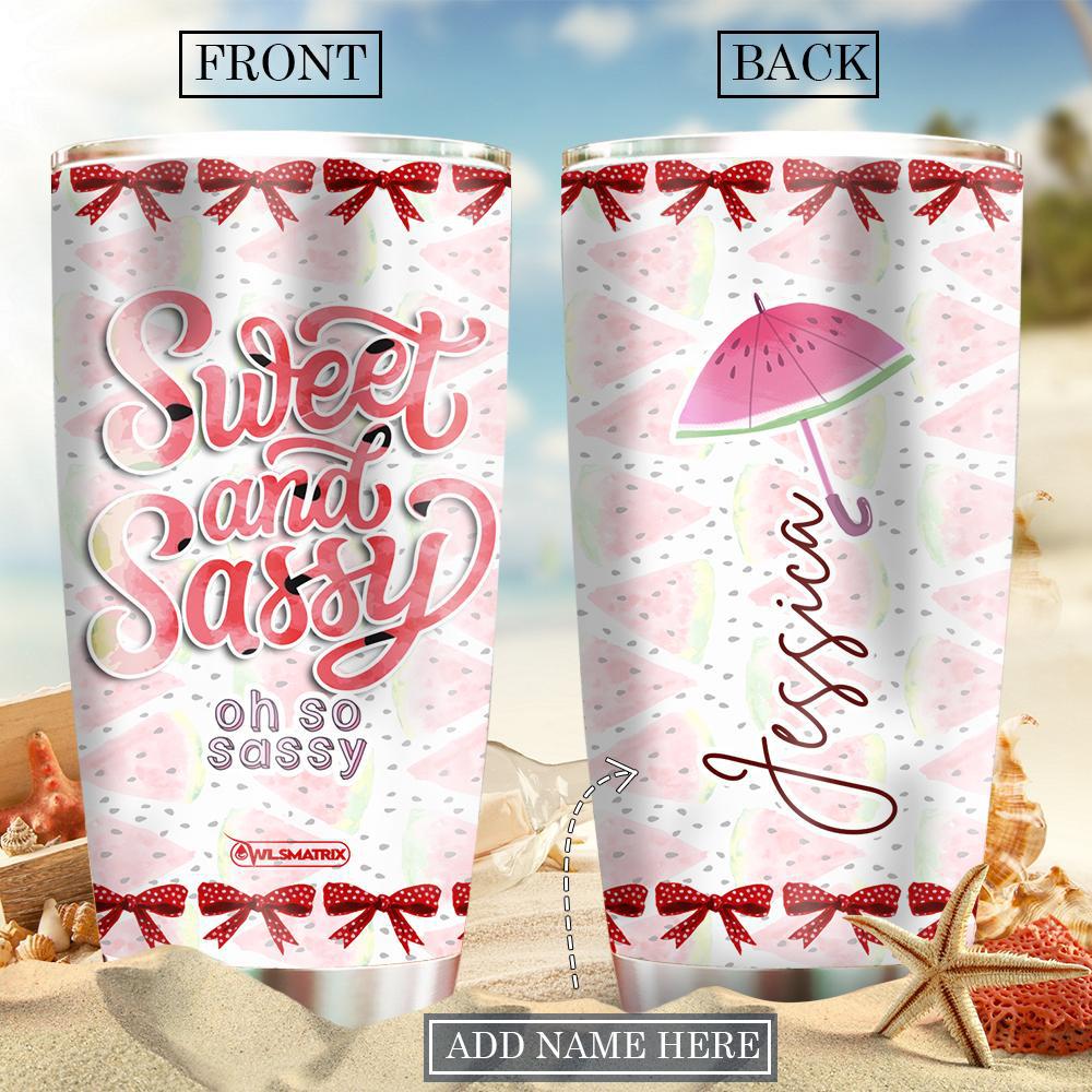 Fruit Lemonade Sweet And Sassy Personalized 20 Oz Tumbler