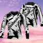 Bartender Black White Cool - 3D Hoodie