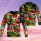 Frog Santa Tiny House - 3D Hoodie